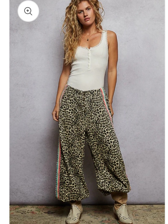 POL Pants - POL Leopard Print Wild Idea Pants